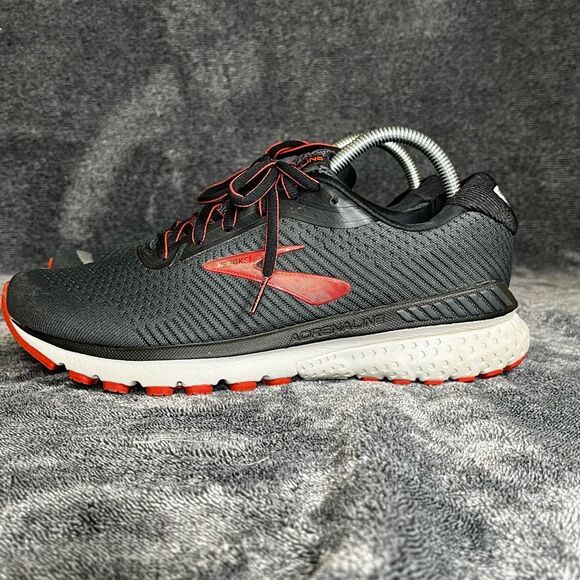 Brooks Adrenaline Running Shoes Women’s Size 8 (41 EU) Black Red Athletic Sneake